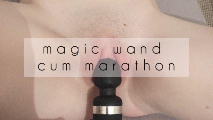 Alliexrobin Magic Wand Cum Marathon