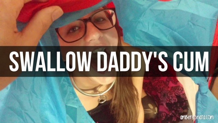 Amber Sonata I Swallow Daddys Cum Inside My New Tent