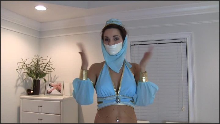 Ashley Sinclair Genie Tape Gag