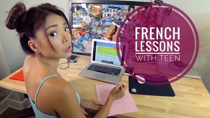 Ayumi Anime French Lessons W Asian Teendouble Fuck