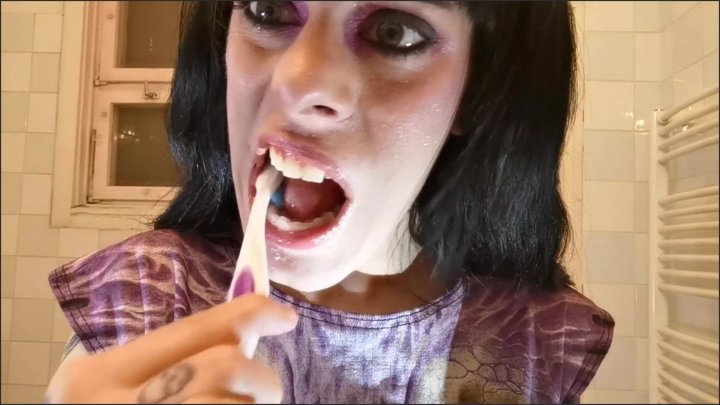 [Full HD] Mouth Teeth Fetish Toothbrush After Goodmorning Bj Pt1 Hd - Beth Kinky - - 00:08:14 | Teen, Spit Fetish - 203 MB