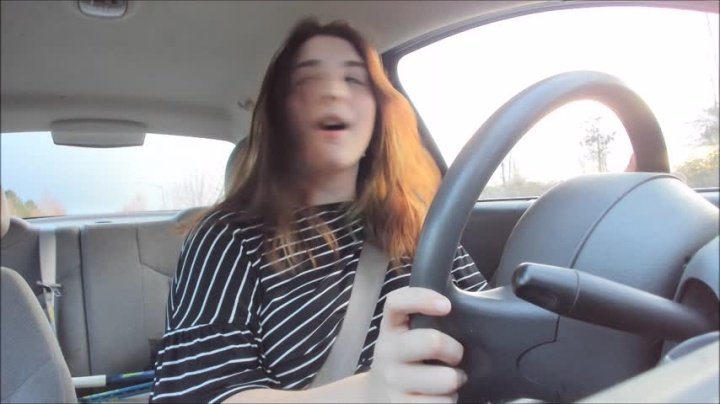Bigbuttbooty Fingering Myself While Driving