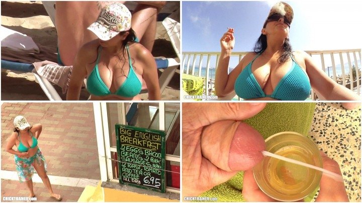 Britney Swallows Cerveza Y Spunk