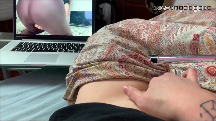 [Full HD] Got Naughty Watching My Own Videos Cuming Simultaneously With Myself - Caleidoscopic - - 00:08:52 | Watching, Cumception - 209,9 MB