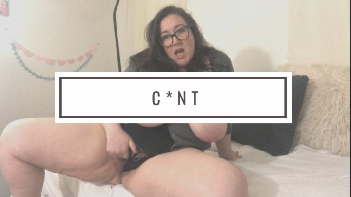 Cutejayne Filthy Whore Custom