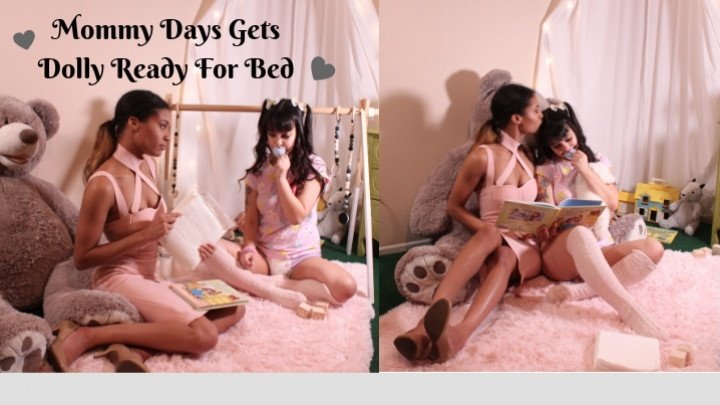 Dearestdoll Mommy Days Gets Dolly Ready For Bed