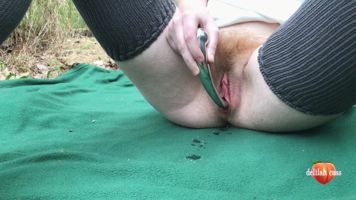 Delilah Cass Squirting For You Outside On My Hike