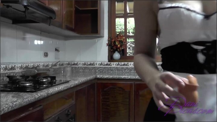 Naughty Maid Kitchen Show Dani Picas