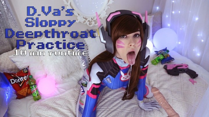 Emily Grey Dvas Sloppy Deepthroat Practice