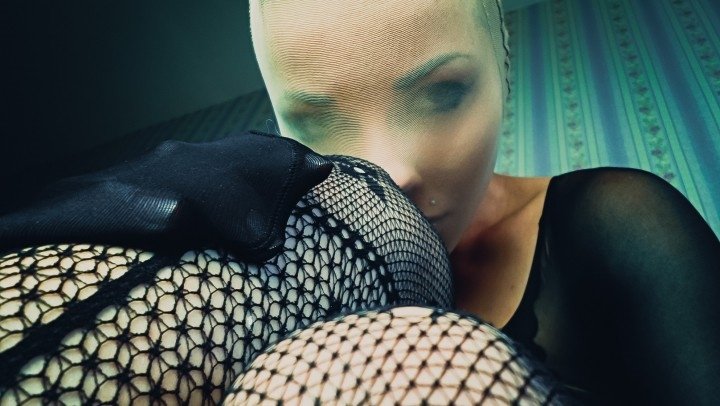 Feetfundoll Lace And Nylon Zentai And Encasement
