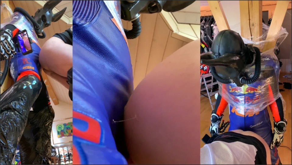[Full HD] Biker Packed In Cling Film Blown And Fucked And Cummed In  - GearBikers - -00:16:33 | Euro, Schwul - 416,8 MB