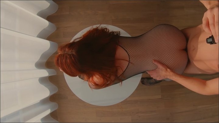 [WQHD] Ginger Ale He Cums Too Fast Fucking Me Doggy In Fishnet Bodysuit Ginger Redhead Teen - Ginger Ale -  - 00:04:12 | Fetish, Doggy Pov, Big Tits - 88,9 MB