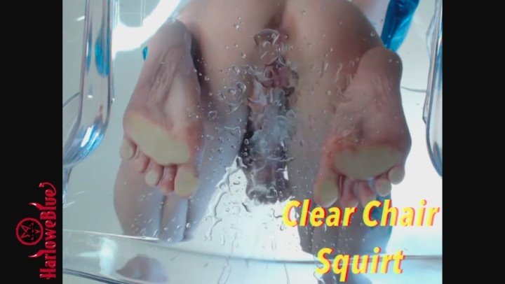 Harloweblue Clear Chair Squirt Hbtv