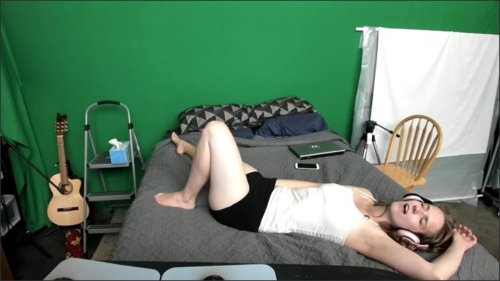 Harperthefox Perfect Body Relaxed Clit Rubbing Orgasm