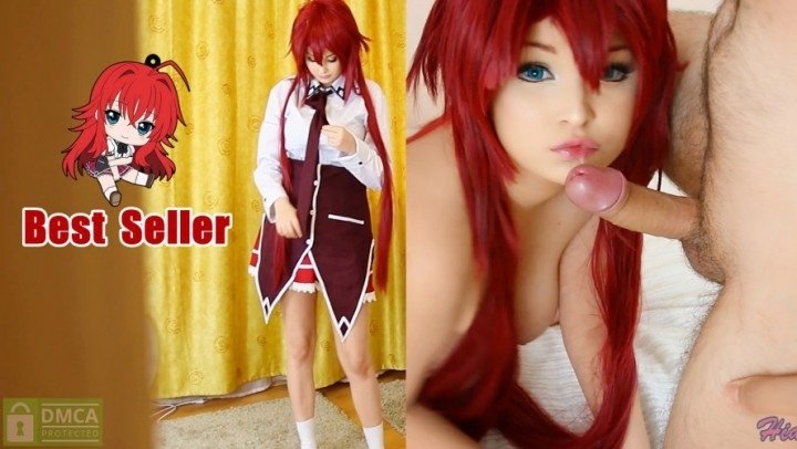Hidori Spy On Rias Gremory Then Join Her