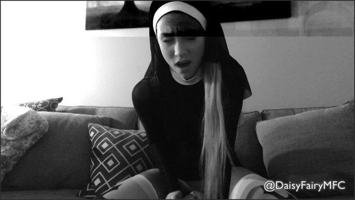 Indigowhite Bw Naughty Nun.