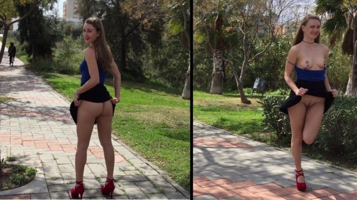 Iviroses Flashing In My Neigbourhood High Heels
