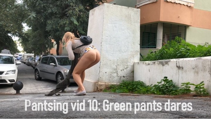 Iviroses Pantsing Vid 10 Green Pants Dares