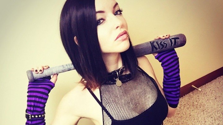 Jaimee Fae Cassie Hack Cosplay Cum