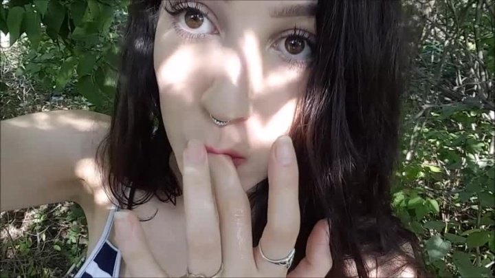 Justviolet First Time Public Outdoors