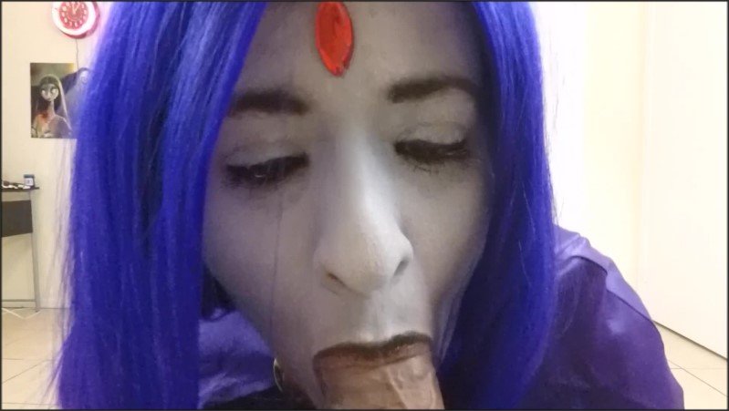 [Full HD] Raven Sucks On A Juicy Cock Teen Titans Cosplay - Kassy_Kage - -00:15:59 | Oral Creampie, Pov - 1,1 GB