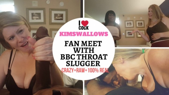 Kimswallows Fan Meet With Bbc Throat Slugger