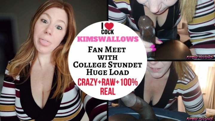 Kimswallows Fan Meet With College Student Huge Load