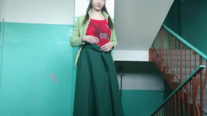 Lananice I Masturbate And Cum On The Stairs