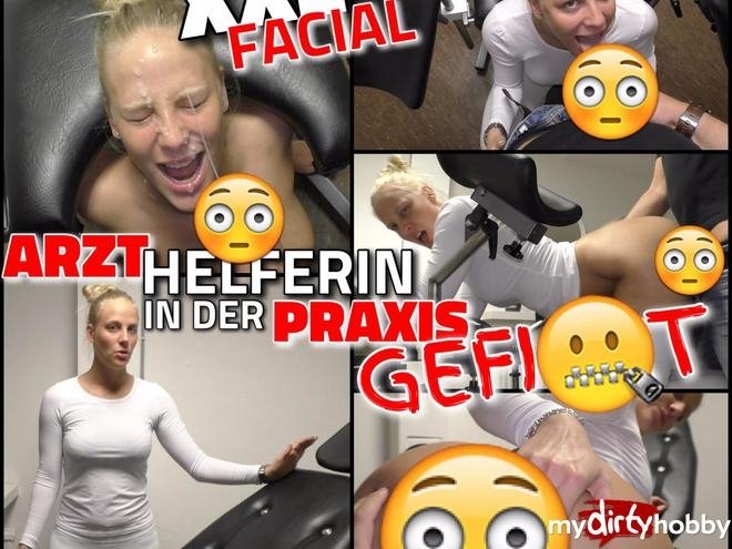 3580851-XXL-FACIAL-Junge-Arzthelferin-Mitten-In-Der-Praxis-GEFICKT