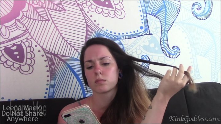 [Full HD] Teaser 14 Hair Fetish Ignore - Leena Mae - - 00:06:53 | Lather, Amateur - 249,4 MB