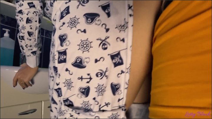 [Full HD] Quickie With Petite Teen In Pajamas In The Bathroom Letty Black - Letty Black - - 00:07:29 | Petite, Hardcore - 281,6 MB