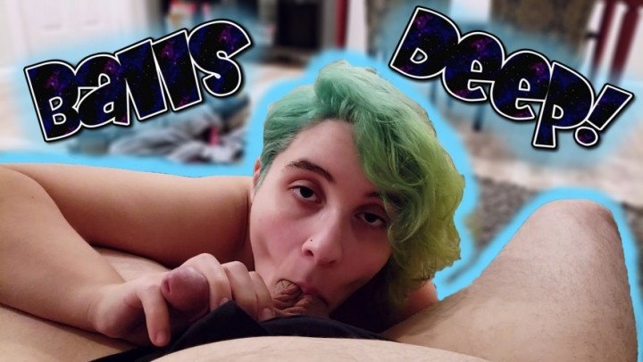 Lilkiwwimonster Tease And Ball Sucking For Daddy