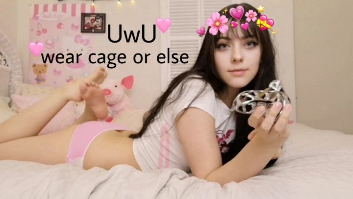 Lilli Lovedoll Brat Girlfriend Cages Your Cock