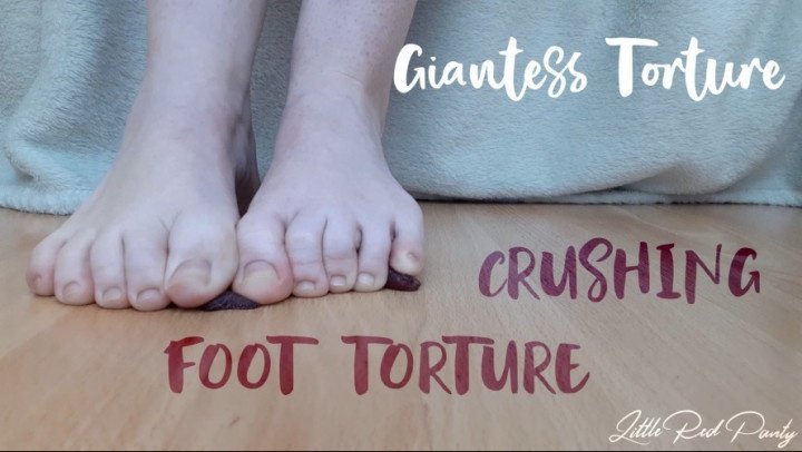 Littleredpanty Giantess Foot Crushing