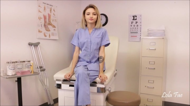 Lolafae Chastity Tease For Cheating Doctor