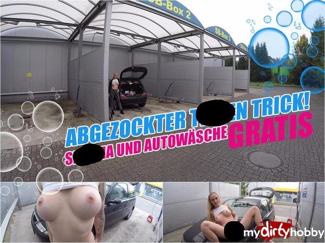 Abgezockter Titten Trick Sperma Und Autowaesche Gratis