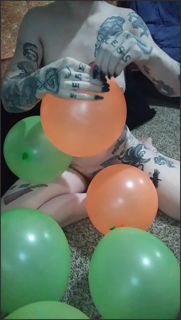 [SD] Latex Balloon Play - Lyrik Allure - - 00:10:01 | Amateur, Balloon Blow Pop, Kink - 173,9 MB