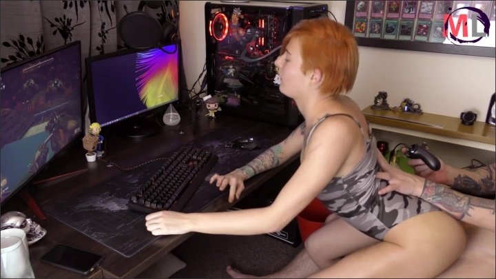 [WQHD] Gamergirl Wants Attention From Her Boyfriends Throbbing Cock - MasqueradeLovers - - 00:13:17 | Uncut Cock, Tattooed Women - 277 MB