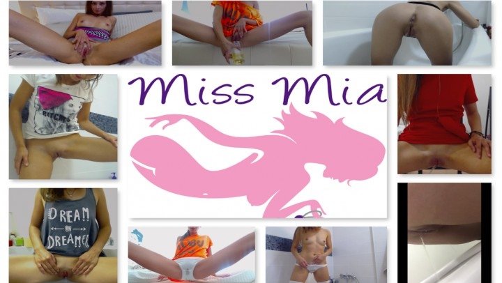 Miss Mia 38 Pee Compilation
