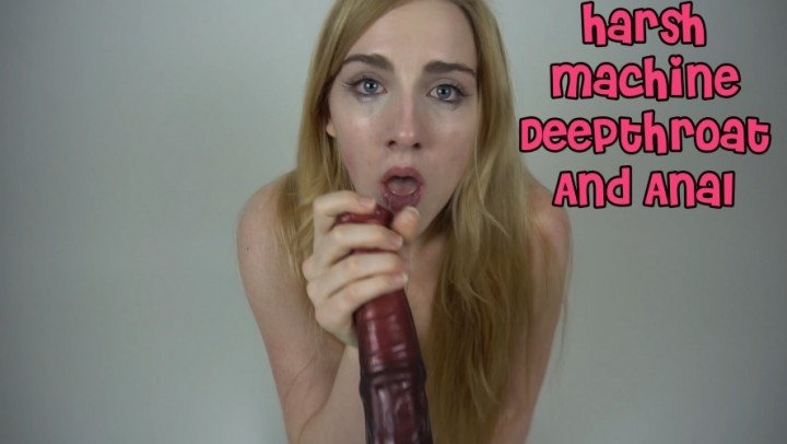 [Full HD] Missprincesskay Harsh Machine Deepthroat And Anal - MissPrincessKay - ManyVids - 00:12:04 | Anal, Spanking - 896,9 MB
