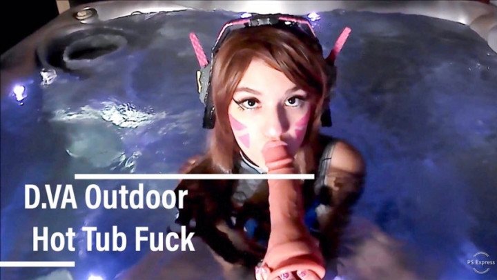 Nicole Eden D Va Outdoor Hot Tub Fuck