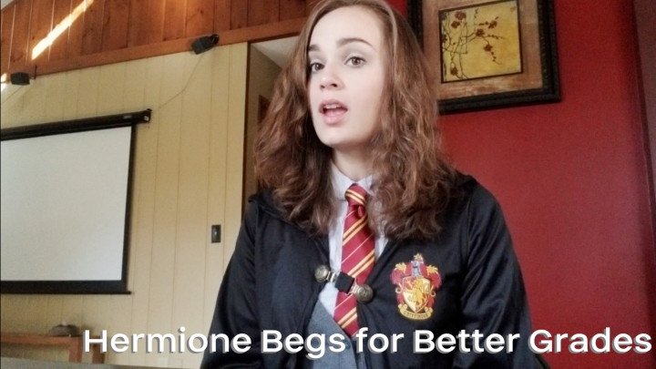 Nina Crowne Hermione Begs For Better Grades