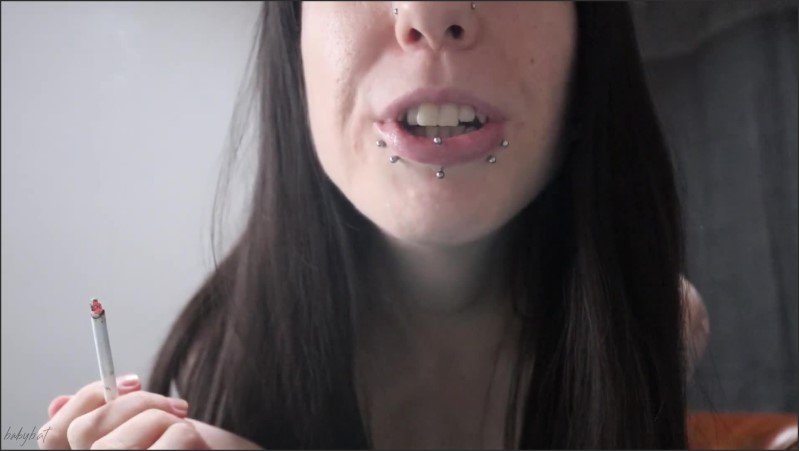 [Full HD] Pov Human Ashtray  - Nyx Amara - -00:07:44 | Tattooed Women, Smoking Pov, Human Ashtray - 163,3 MB