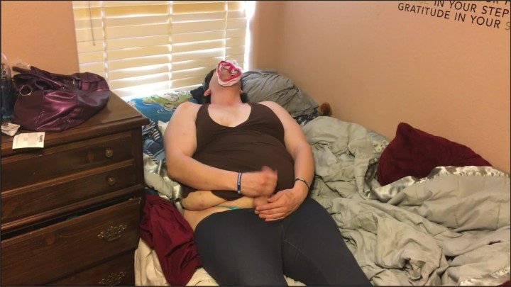 [Full HD] Tranny Masturbates And Tastes Her Own Cum - PSGirlies - - 00:08:34 | Tv, Ts, Thong - 458,7 MB