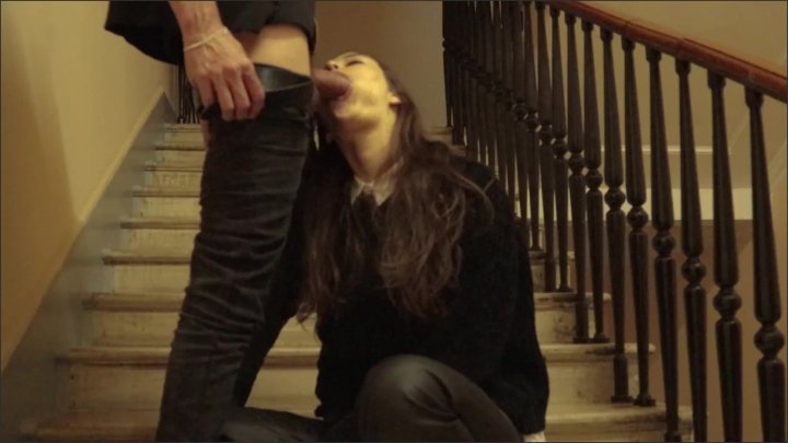 [WQHD] Fucked A Cute Student In Leather Pants On The Stairs In Entrance - Pavla Kot - - 00:20:48 | Amateur, Cumshot, Hairy Teen - 542 MB