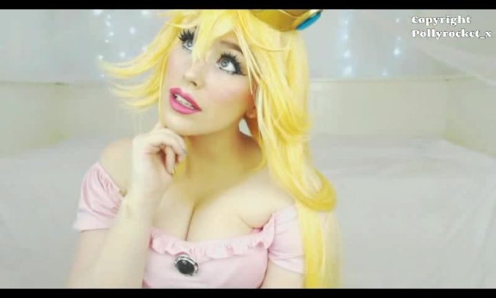 Princess Peach Dildo Riding