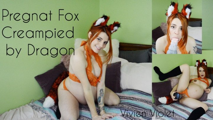 Pregnant Vivien Pregnant Fox Fucks Dragon Master