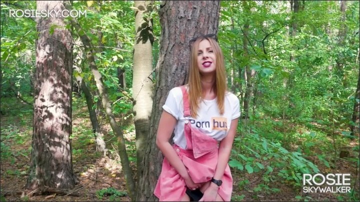 Rosieskye Cumming In My Panties And Pull Them Up In The Forest Thanks For 10M Views