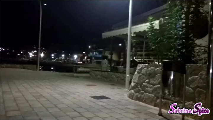 Sabrina Spice Glitter Girl Goes Risky Public Teaser
