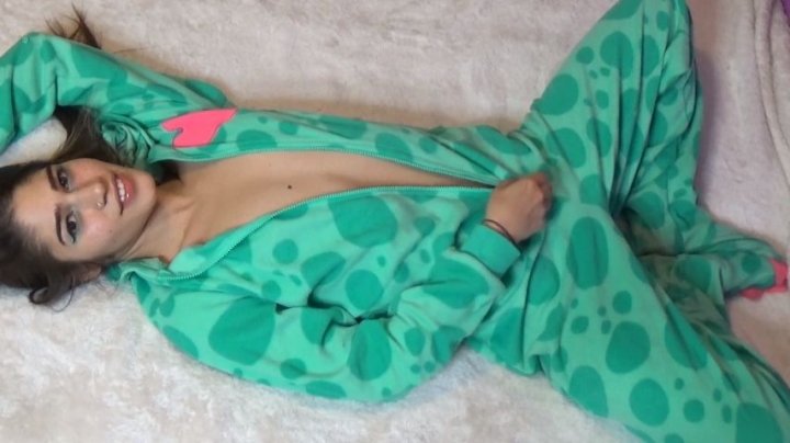 Sasha V Onesie Beautiful Agony Christmas Vid X